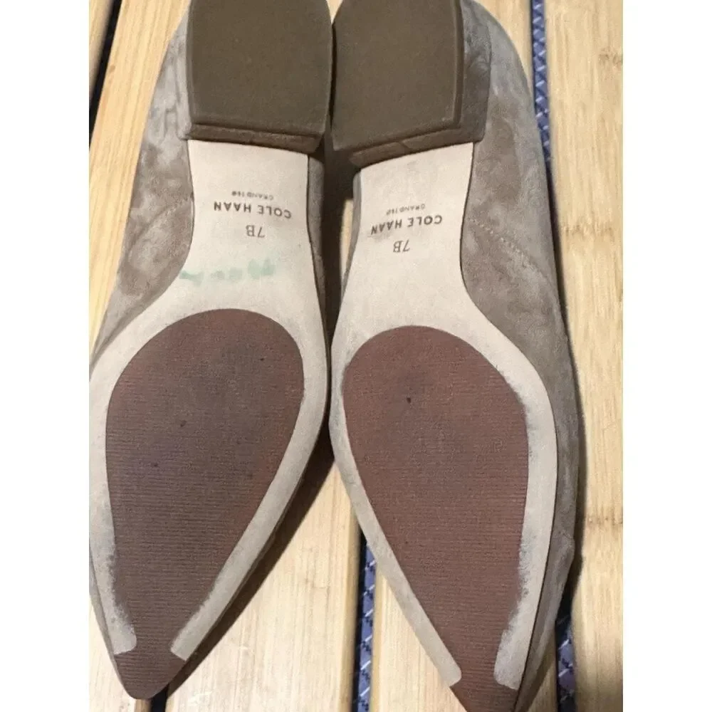 Cole-haan Women's Grey and Green Loafers